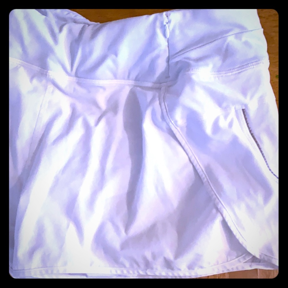 Women’s white shorts